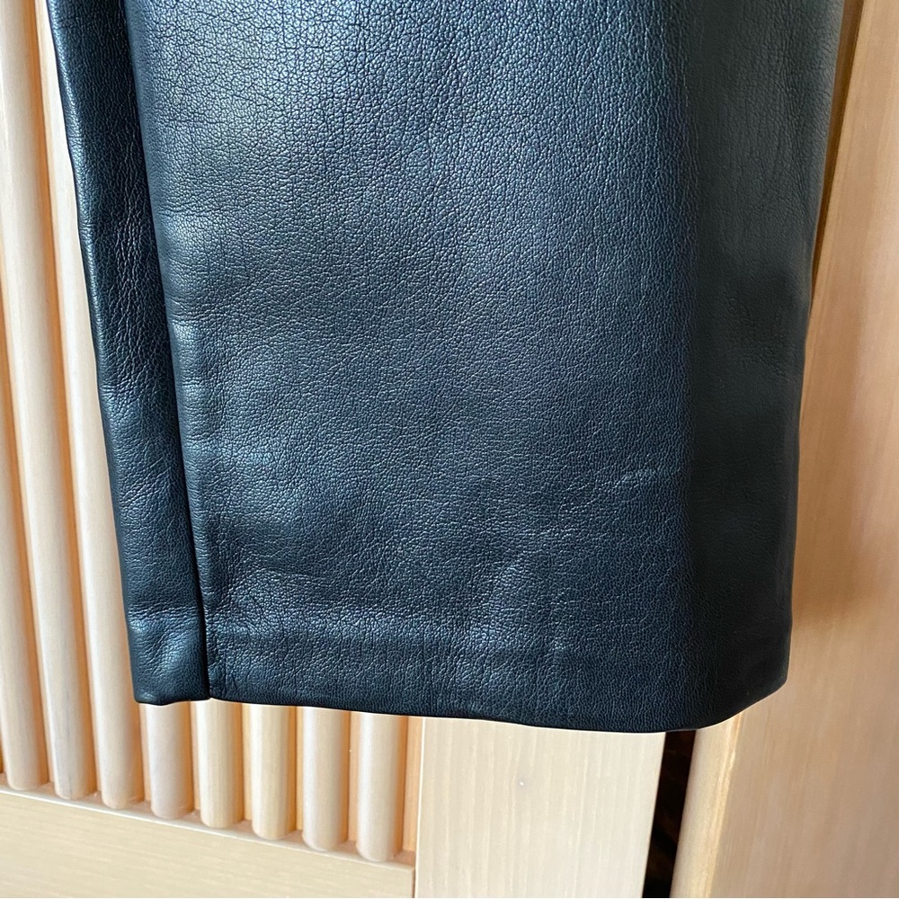 Aritzia wilfred melina faux leather pants black - Picture 7 of 12